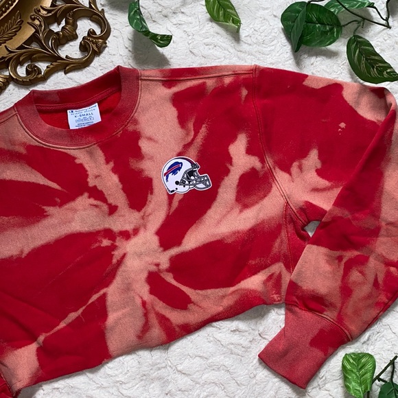 Buffalo Bills Tie Dye Sweatshirt - Picture 1 of 8